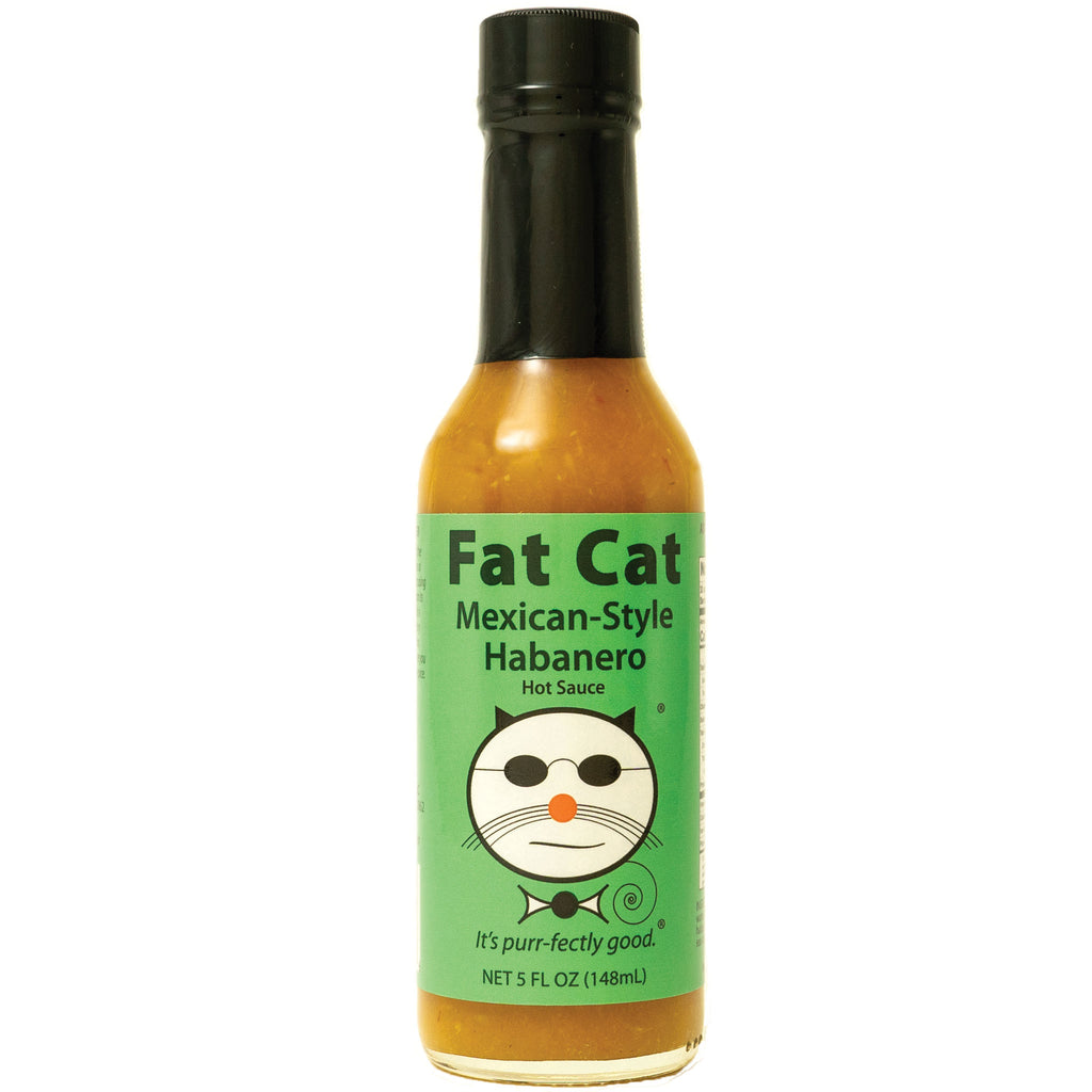 Mexican-Style Habanero Hot Sauce - Fat Cat Gourmet Hot Sauce & Specialty Condiments