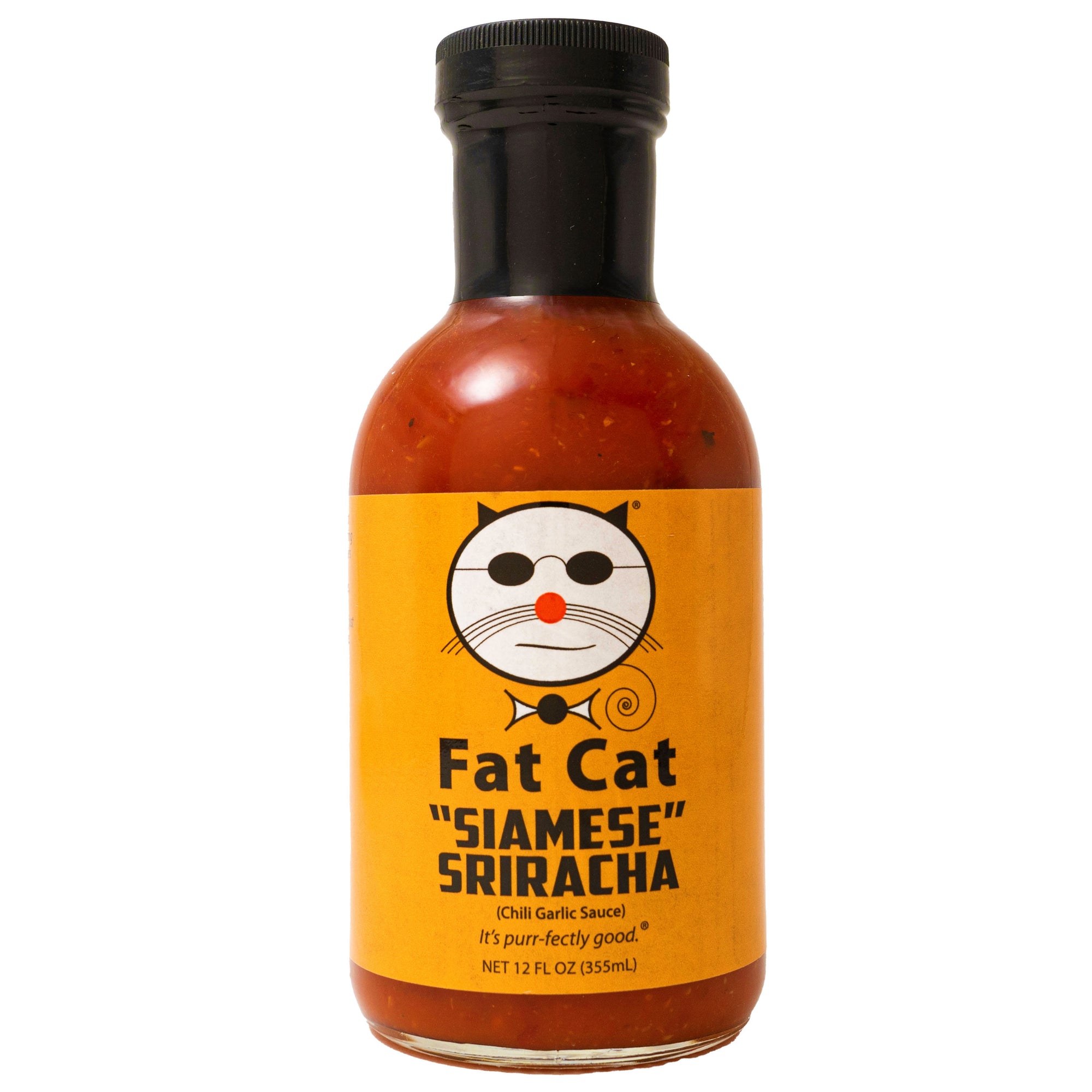 Siamese Sriracha Chili Garlic Sauce (Preservative Free) - Fat Cat Gourmet Hot Sauce & Specialty Condiments