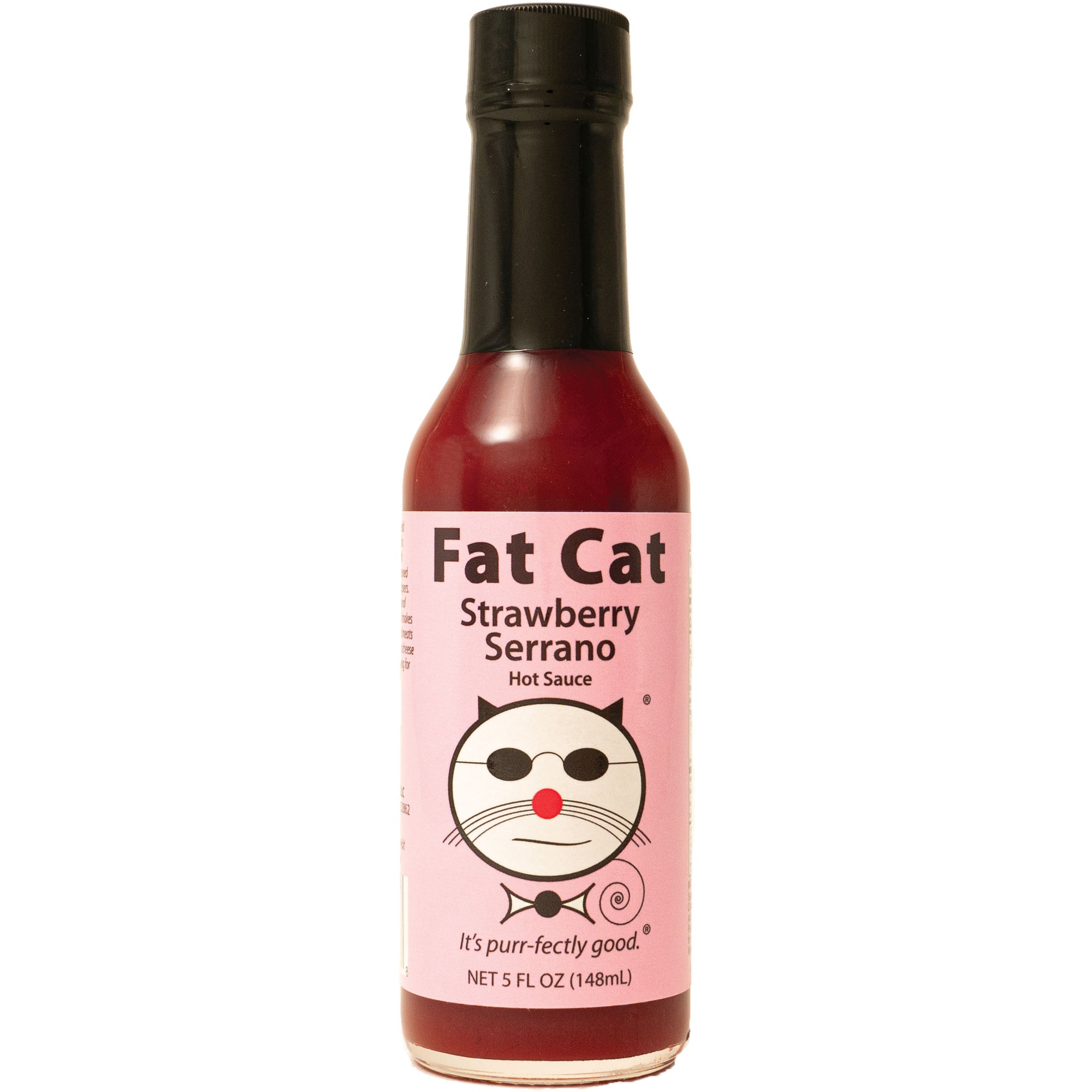 Strawberry Serrano Hot Sauce - Fat Cat Gourmet Hot Sauce & Specialty Condiments